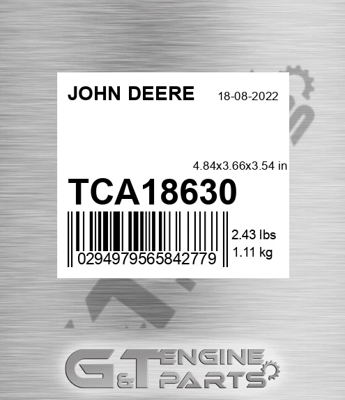 TCA18630 Splined Coupling