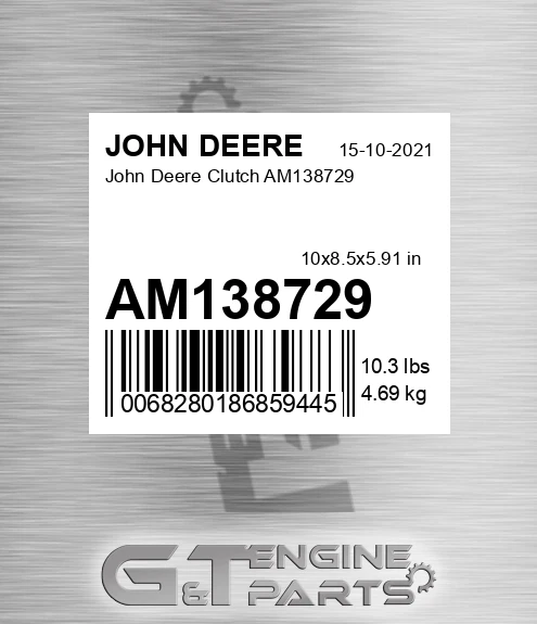 AM138729 John Deere Clutch AM138729