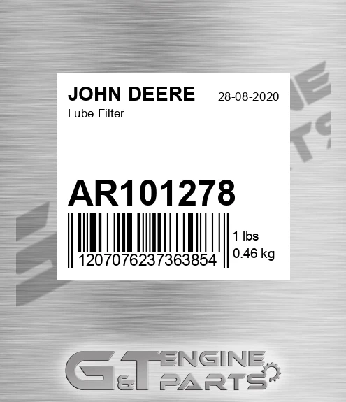 AR101278 Lube Filter