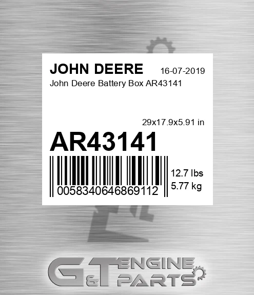 AR43141 Battery Box