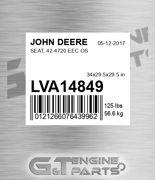 LVA14849 SEAT, 42-4720 EEC OS
