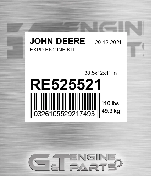 RE525521 EXPD.ENGINE KIT
