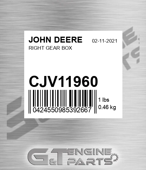CJV11960 RIGHT GEAR BOX