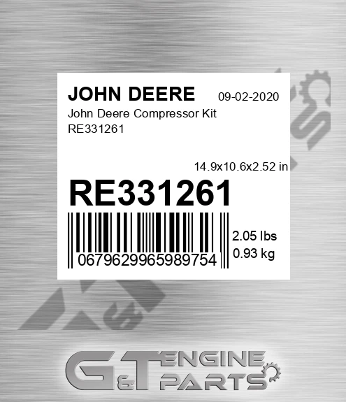 RE331261 Compressor Kit