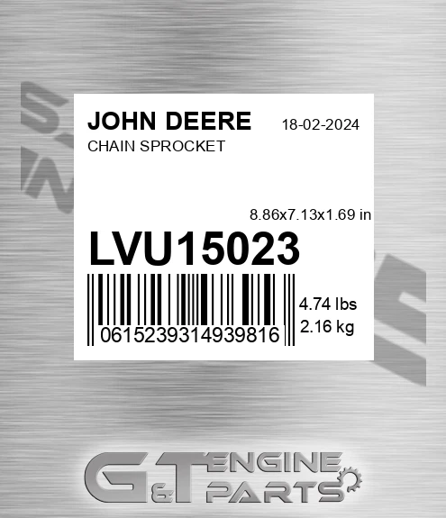 LVU15023 CHAIN SPROCKET