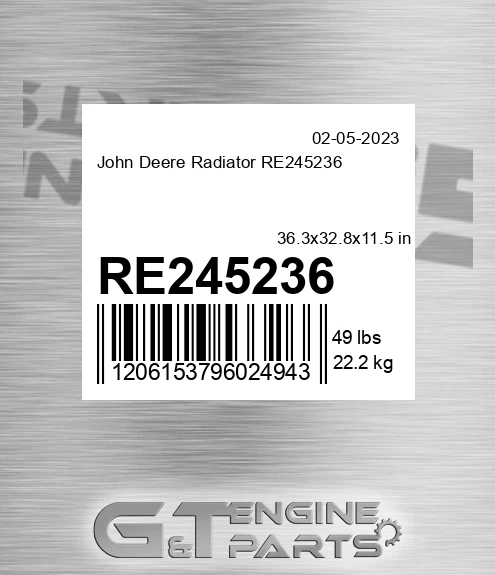 RE245236 Radiator