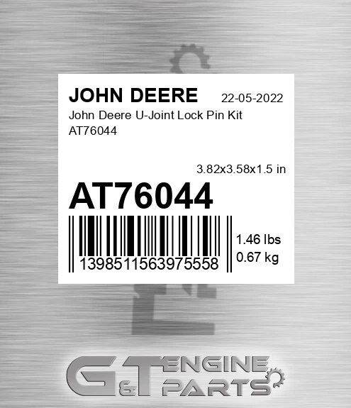 AT76044 U-Joint Lock Pin Kit