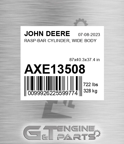 AXE13508 Rasp-Bar Cylinder