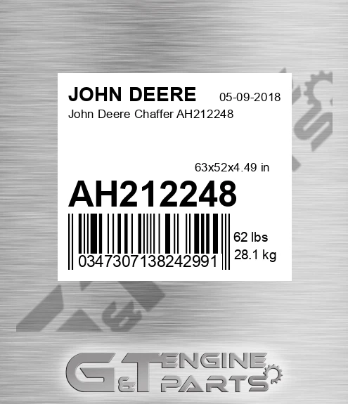 AH212248 John Deere Chaffer AH212248