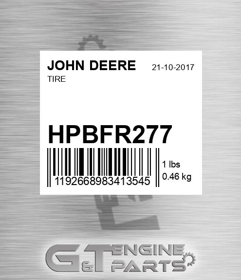HPBFR277 TIRE