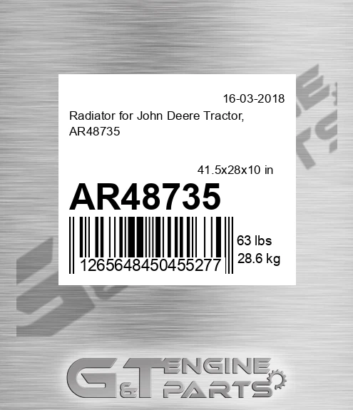 AR48735 Radiator