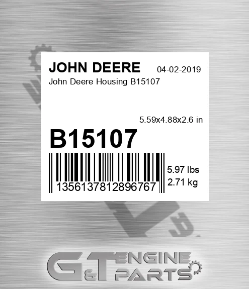 B15107 John Deere Housing B15107