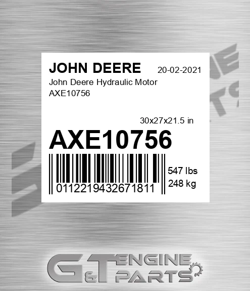 AXE10756 Hydraulic Motor