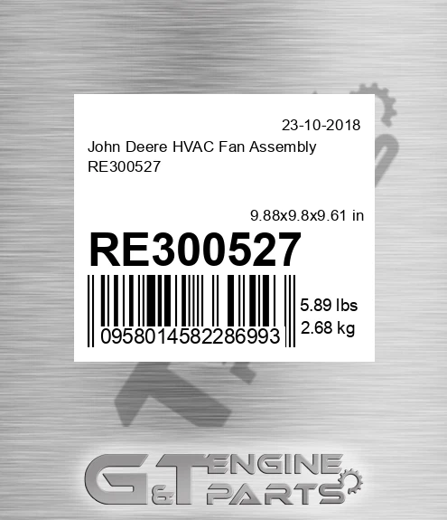 RE300527 HVAC Fan Assembly