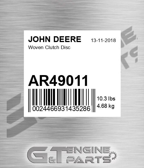 AR49011 Woven Clutch Disc
