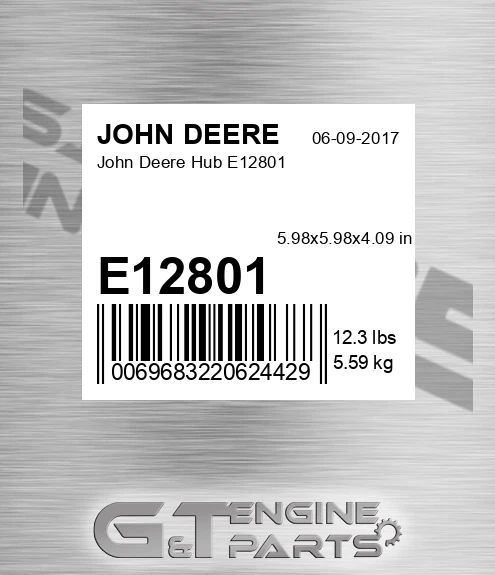 E12801 John Deere Hub E12801