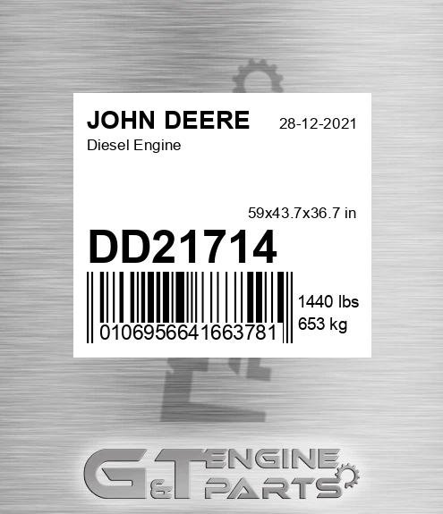 DD21714 Diesel Engine