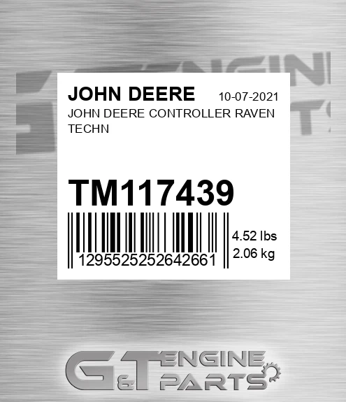 TM117439 JOHN DEERE CONTROLLER RAVEN TECHN