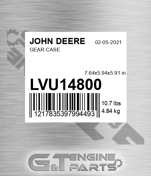 LVU14800 GEAR CASE