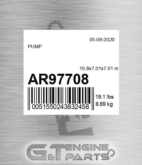 AR97708 Water Pump