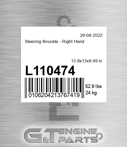 L110474 Steering Knuckle - Right Hand