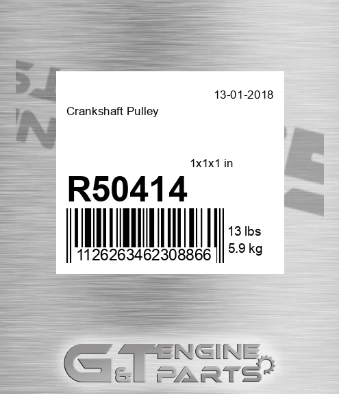R50414 Crankshaft Pulley