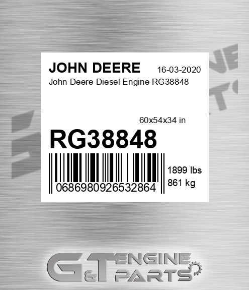 RG38848 Diesel Engine