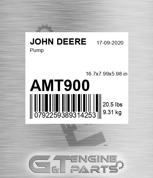 AMT900 Pump