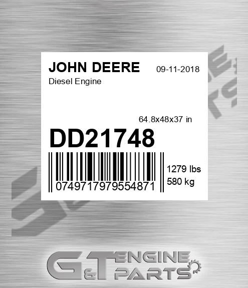 DD21748 Diesel Engine