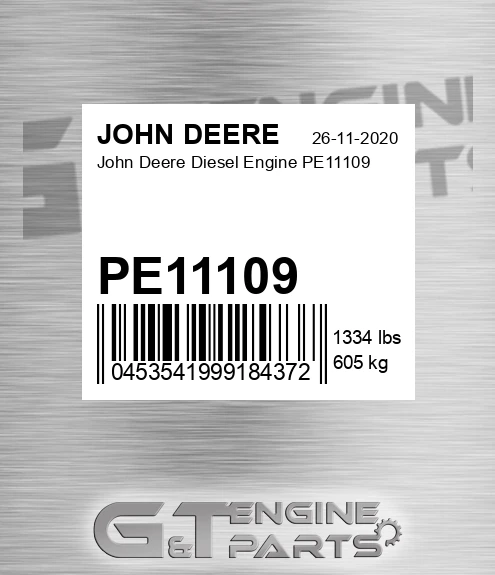 PE11109 Diesel Engine