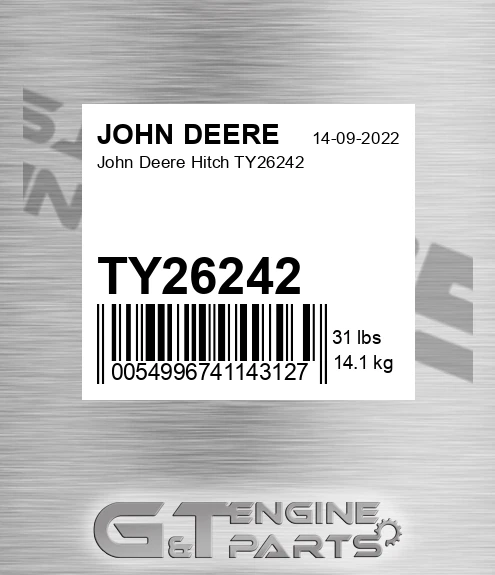 TY26242 John Deere Hitch TY26242