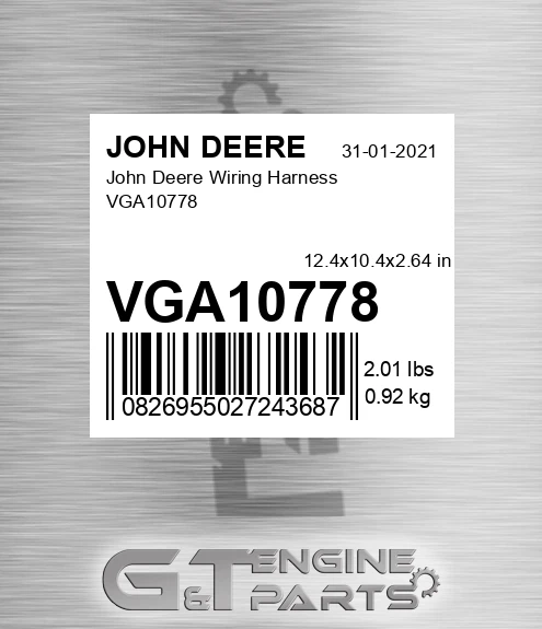 VGA10778 Wiring Harness