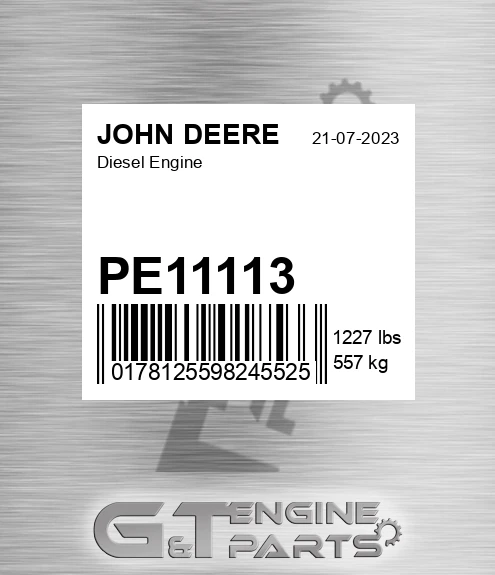 PE11113 Diesel Engine
