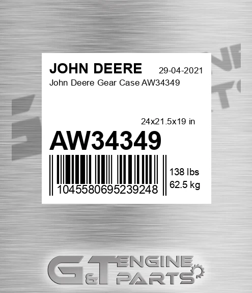 AW34349 Gear Case