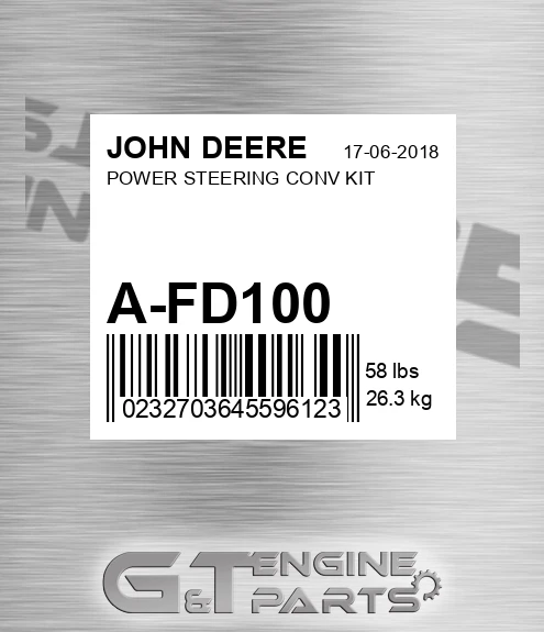 A-FD100 POWER STEERING CONV KIT