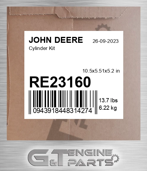 RE23160 Cylinder Kit