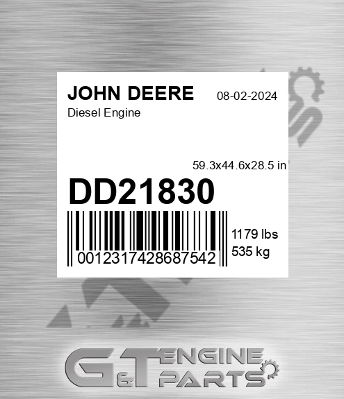 DD21830 Diesel Engine