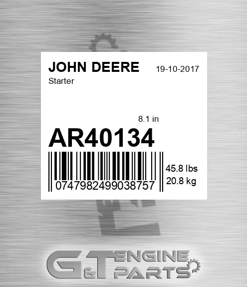 AR40134 Starter
