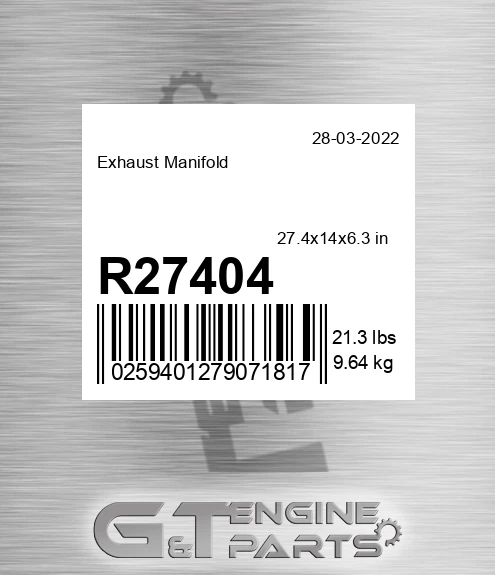 R27404 Exhaust Manifold