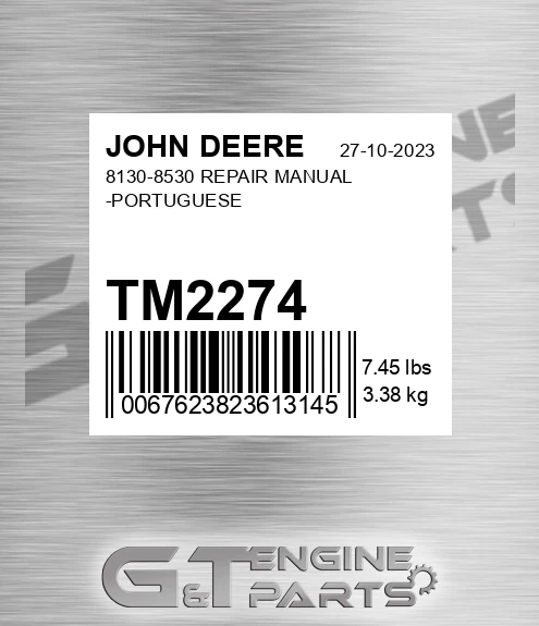 TM2274 8130-8530 REPAIR MANUAL -PORTUGUESE