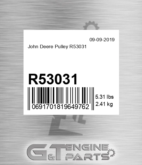 R53031 Pulley