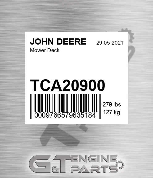 TCA20900 Mower Deck