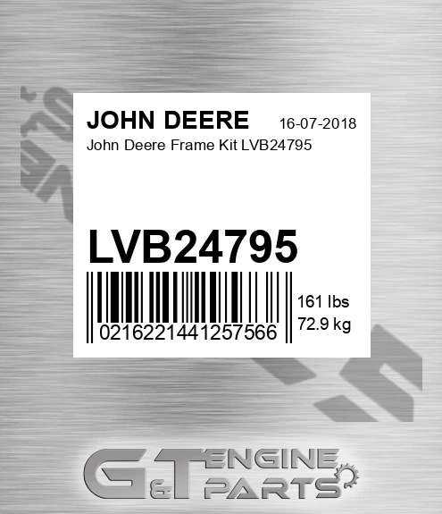 LVB24795 John Deere Frame Kit LVB24795