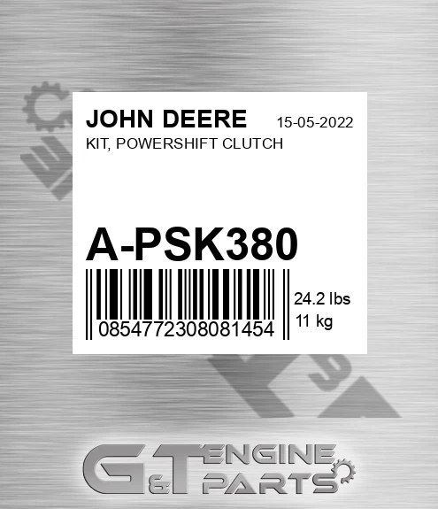 A-PSK380 KIT, POWERSHIFT CLUTCH