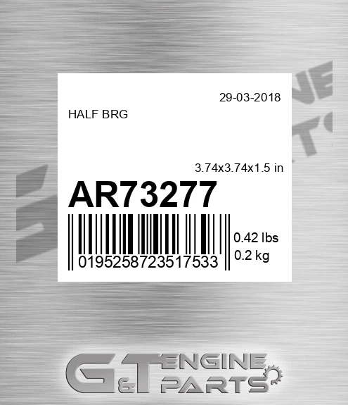 AR73277 HALF BRG
