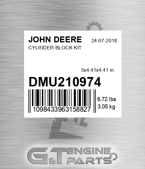 DMU210974 CYLINDER BLOCK KIT