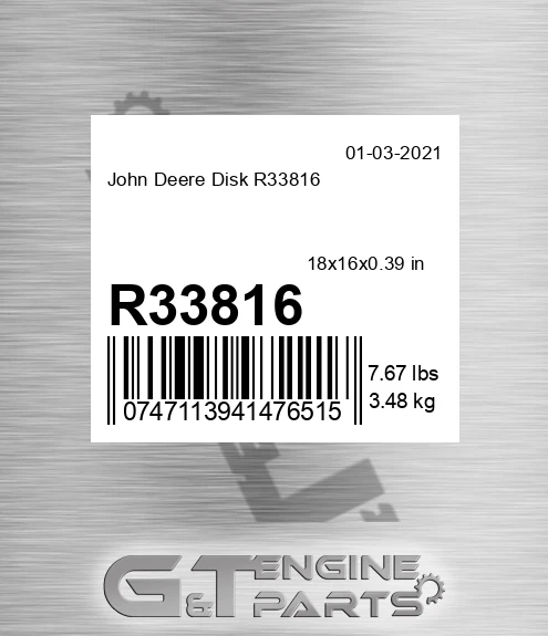 R33816 Disk