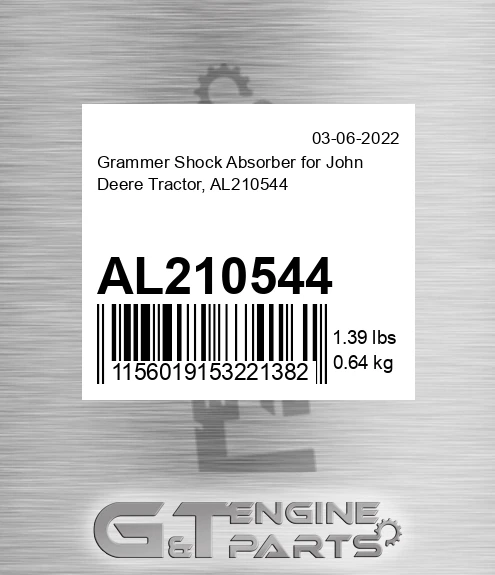 AL210544 Grammer Shock Absorber for John Deere Tractor, AL210544