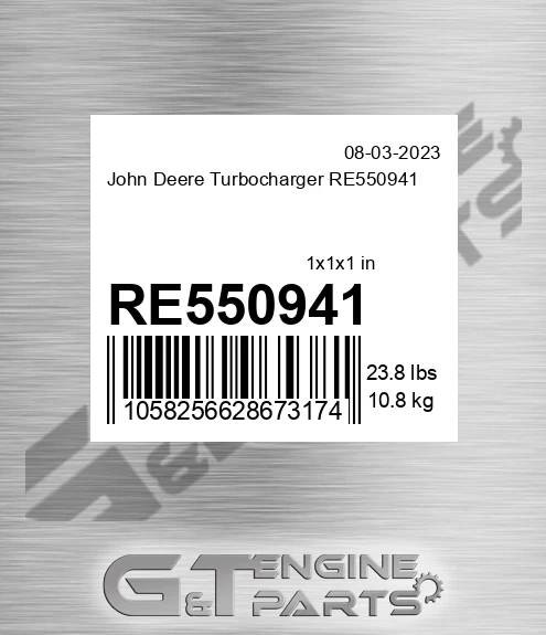 RE550941 Turbocharger