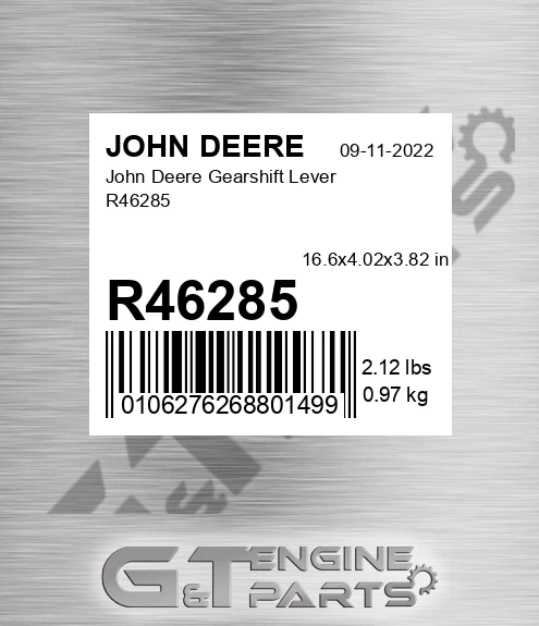 R46285 John Deere Gearshift Lever R46285